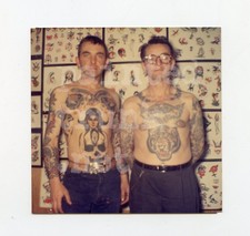 original antique tattooed sailor ned resinol chicago pittsburgh tattoo photo 3x3