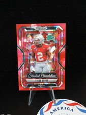 2025 Panini Prizm Draft Picks - Student Orientation Caleb Downs #1 Red Ice Prizm