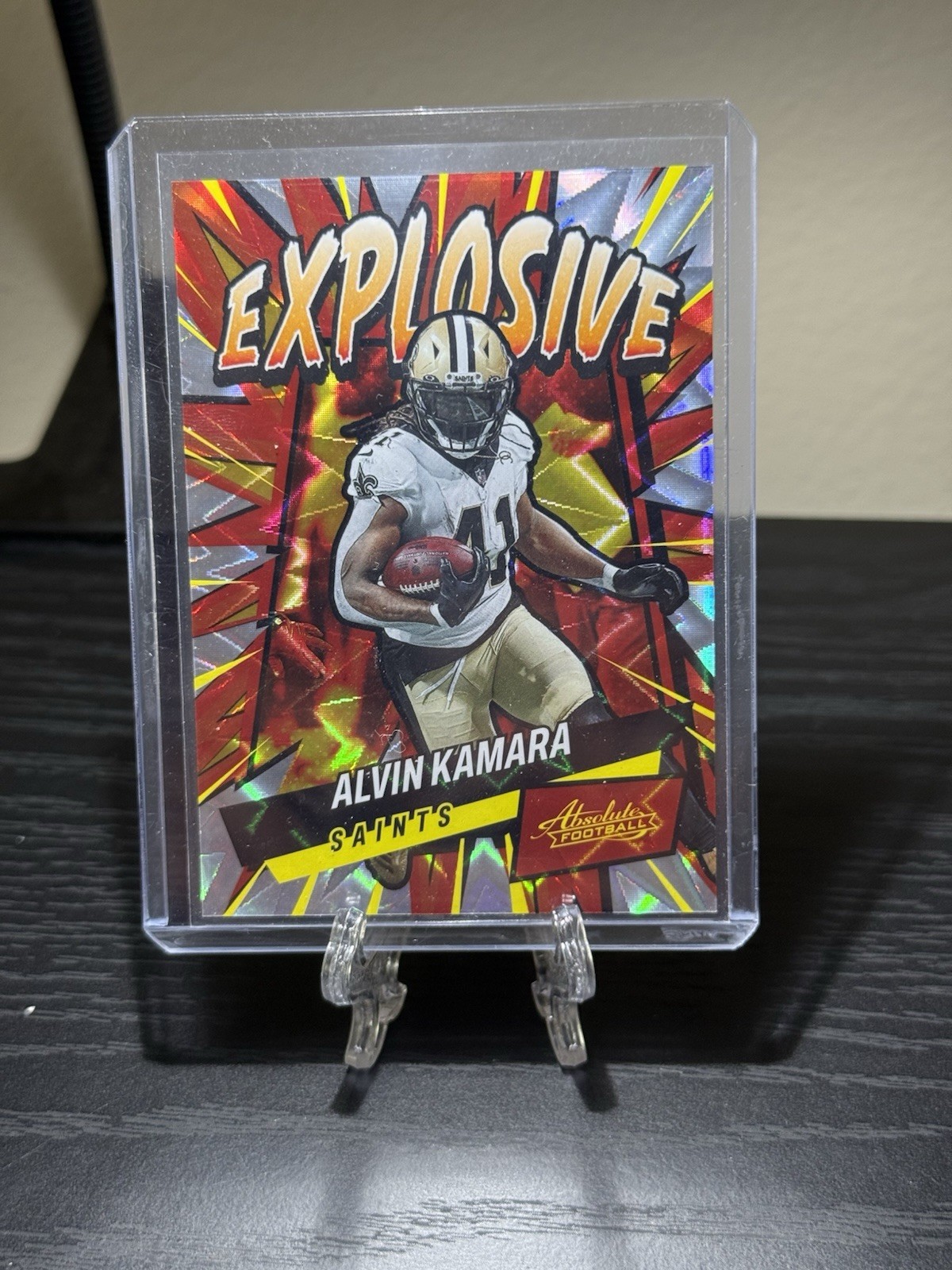 2022 Panini Absolute Explosive Alvin Kamara #E23 New Orleans Saints CASE HIT