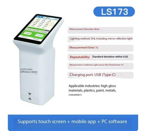 High-Precision Color Difference Meter Handheld Portable Colorimeter 172 - Picture 16 of 18