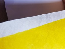 Gelbes Tyvek Papier zum Nähen, Basteln, Drac...