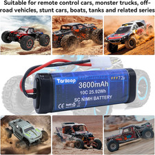 Carson Batería NiMH De 4.8V/400mAh Con Conector JST – Repuesto Para Tractores RC, Duración De 60 Min
