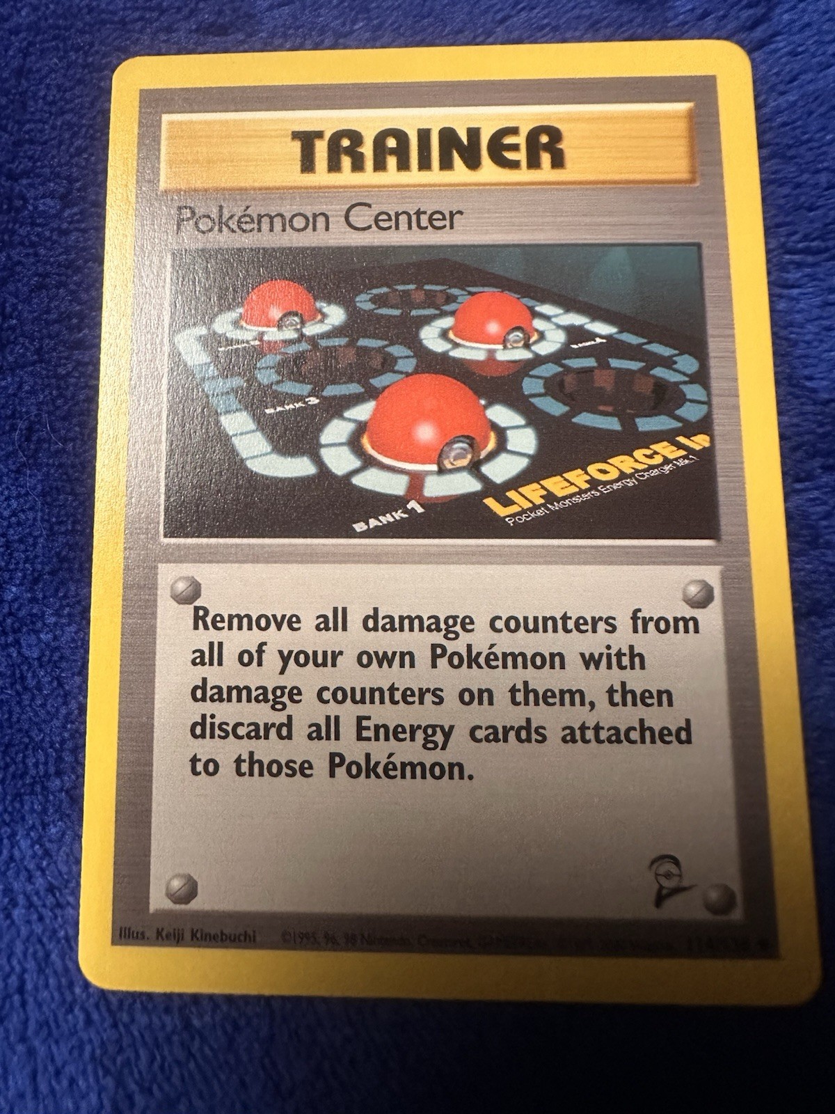 Pokemon Center 114/130 Base Set 2 Regular