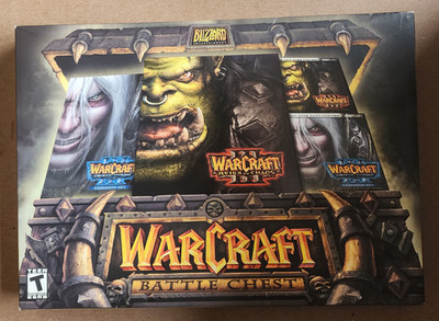 Warcraft III Battlechest PC(2003) Big Box NEW FACTORY SEALED US RETAIL EDITION