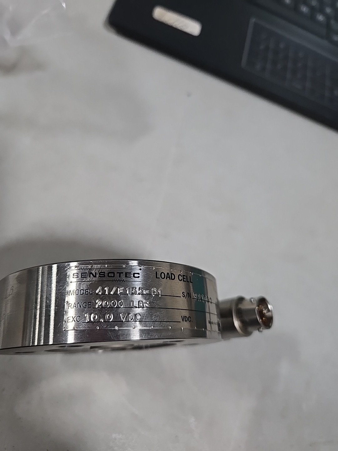 CÉLULA DE CARGA SENSOTEC MODELO 41/F155-01 NUEVA