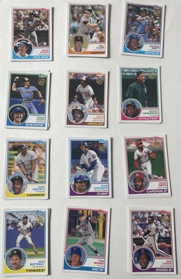 2018 Topps x New Era Promo 1983 Photo Variation - HOF & Retired Legends