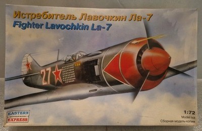 Eastern Express Lavochkin La-7 Fighter 1/72 Scale Model Kit 72283 Sealed Box 