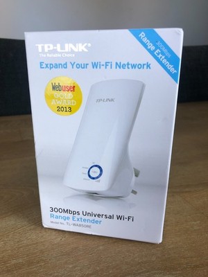 Boxed TP-Link TL-WA850RE 300Mbps Universal WLAN Range Extender