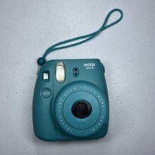 Fujifilm Instax Mini 8 Ice Blue Instant Camera With Case Tested Working
