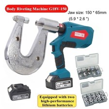 150MM Aluminum Car Body Collision Repair Riveting Machine Electric Riveting Tool
