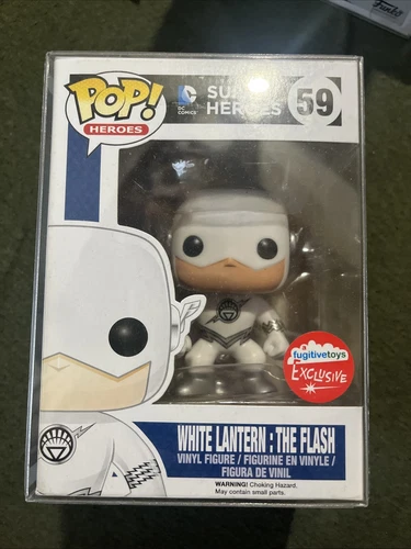 Funko Pop! Vinyl: DC Universe - The Flash (White Lantern) - Fugitive Toys...