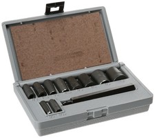 Lang Tools 950 Gasket Hole Punch Set 11 Piece , Black, One Size, black