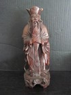 Antique Carved Wooden Confucius Status — photo 1