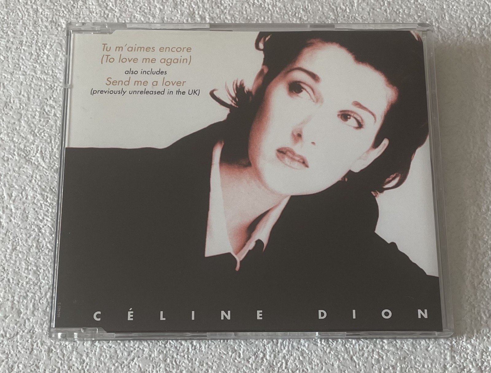 CELINE DION~ TU M'AIMES ENCORE~ 1995 UK 4-TRACK CD SINGLE~ EPIC 662425 5 [CD 2]