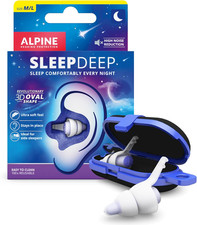 Sleepdeep – Tappi Orecchie per Dormire in Gel Morbido – 27 Db Riduzione Del Rumo