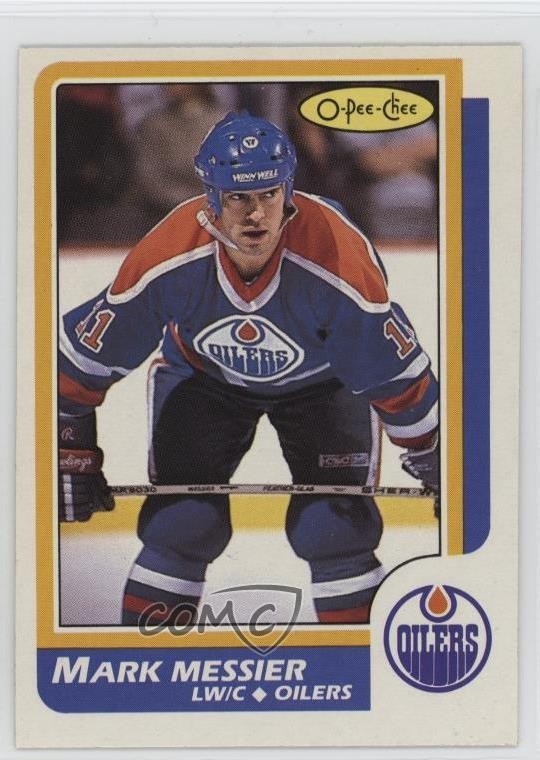1986-87 O-Pee-Chee Mark Messier #186 HOF 1l69