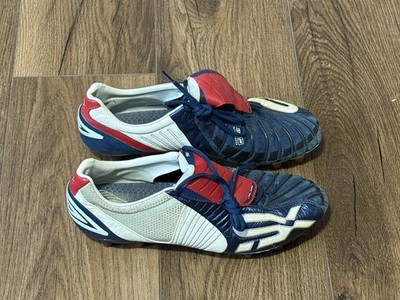 Umbro SX Valor II Kangaroo Upper Blue/Red/White Sz 11.5 Good Condition 2007