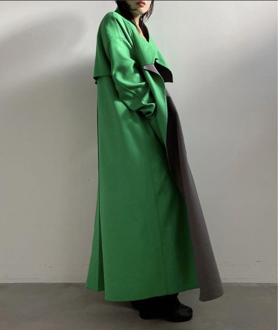 【Ameri】REVERSIBLE STAND COLLAR COAT Ameri REVERSIBLE STAND COLLAR COAT | eBay