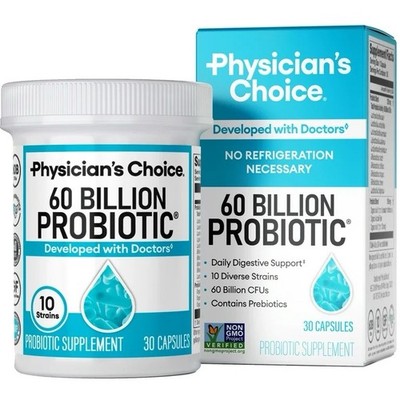 Physician s Choice 60 Billion Probiotic 30 Ct Digestive Support