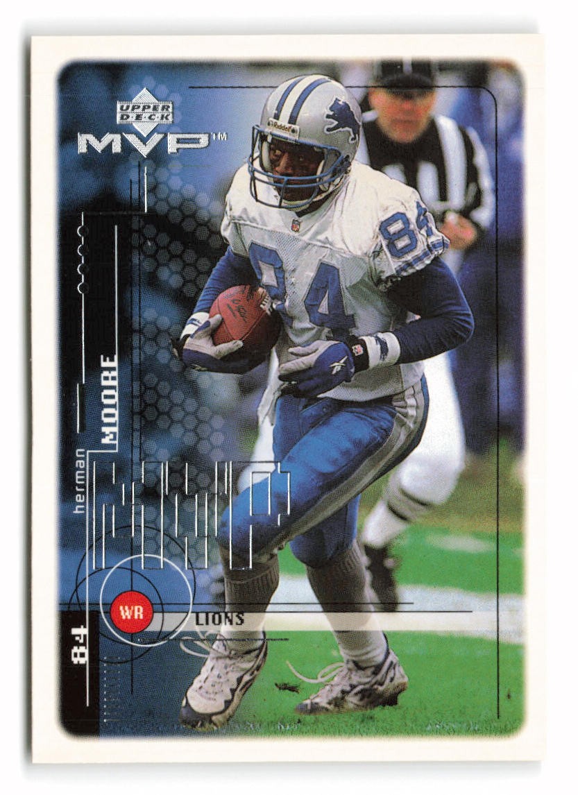 1999 Upper Deck MVP Herman Moore #67 Detroit Lions