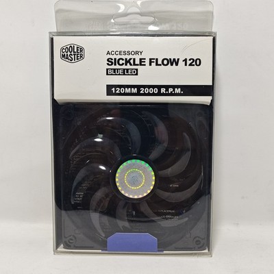 Cooler Master SickleFlow 120 2000 RPM Blue LED Fan R4-L2R-20AC-GP New