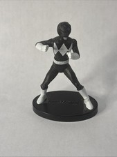 Power Ranger BLACK Action Figure 2.5" On Display Stand