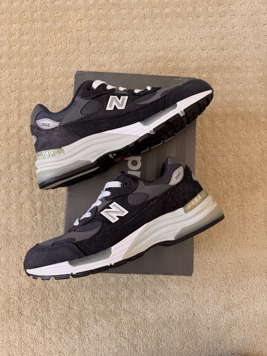 靴 New Balance 992 Made in USA M992GG New Balance Made in USA M992GG Black/Navy Size 8 | eBay