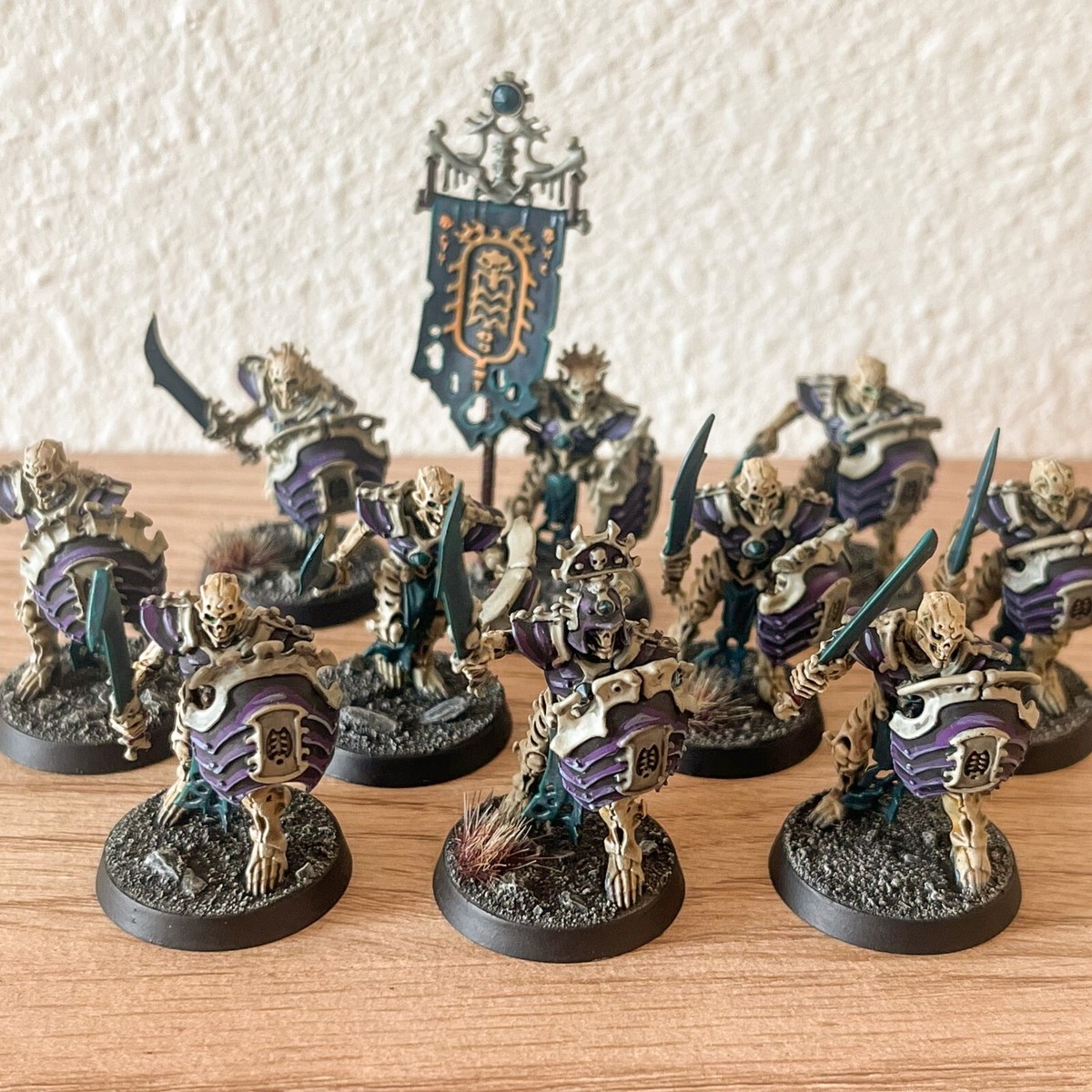 Warhammer Age Of Sigmar - Painted Ossiarch Bonereapers Army