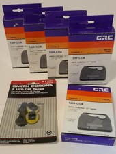 Smith Corona H Series Typewriter Correctable Black Ribbons  Lift Off Tape LOT 6