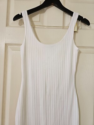 tank top dress fashion nova Shift Knit Dress - Black main image 0
