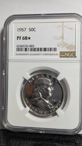 1957 50C NGC PF68* (Star) - 6246576-003