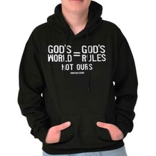 Christian Faith Gods World Equal Gods Rules Hoodie Hooded Sweatshirt Men Women