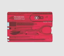VICTORINOX SwissCard RUBY  - Made in SWITZERLAND