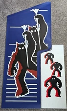 SPACE INVADERS complete 5 piece side and front art kit             PA EXCLUSIVE!