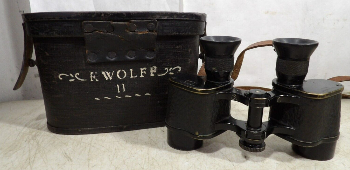 VTG WWII G Rodenstock Munchen K.B. Dienst D.F. 03 Karl Wolff