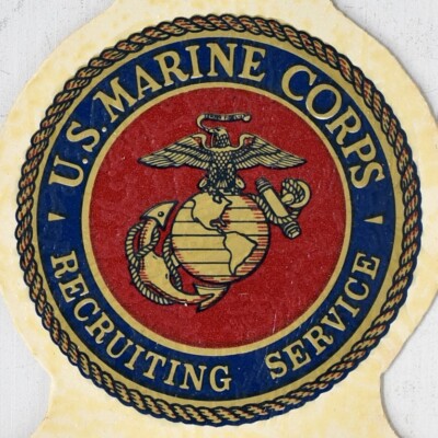 1950s US Marine Corps Recruiting Service Officer Selection Office Allentown PA
