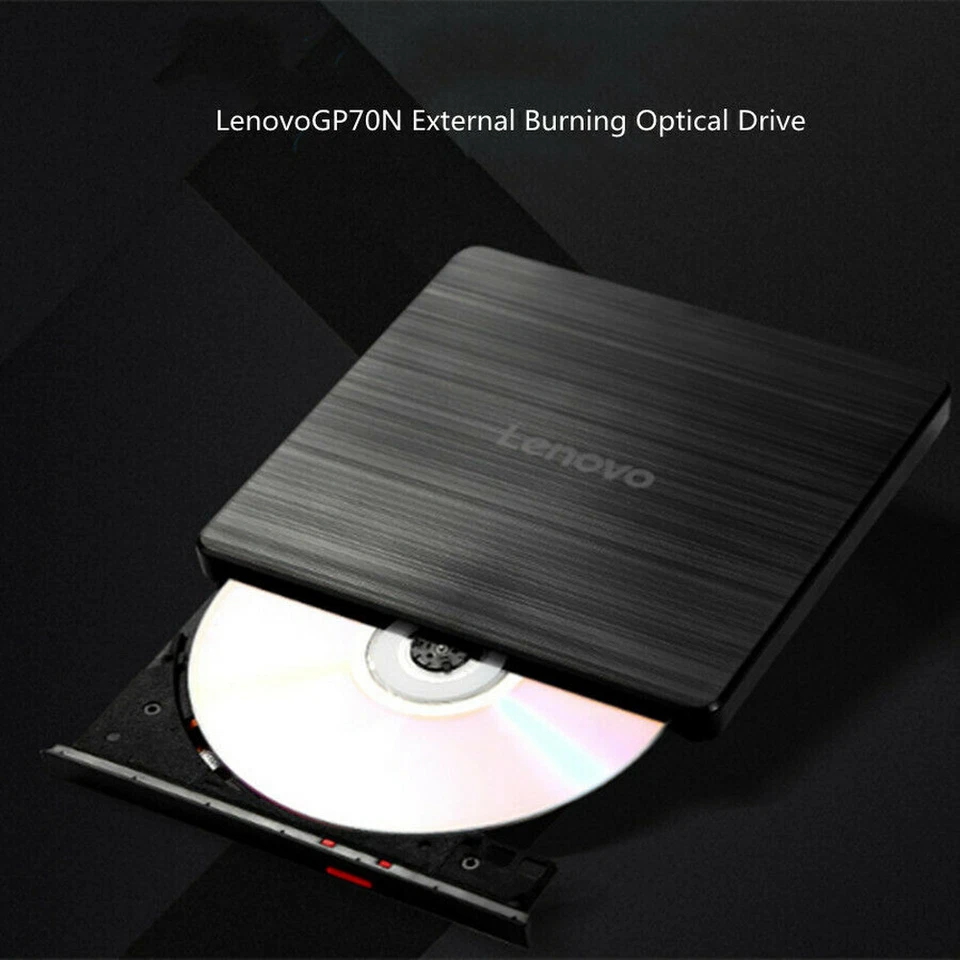 Lenovo GP70N External CD/DVD Drive USB2.0,Optical Burner Player For Laptop PC - Image 3 of 4