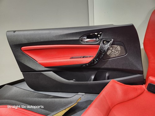 ✅ 14-20 OEM BMW F22 Leather Korall-Rot Seats Door Panels Interior RED SET* - Picture 17 of 24