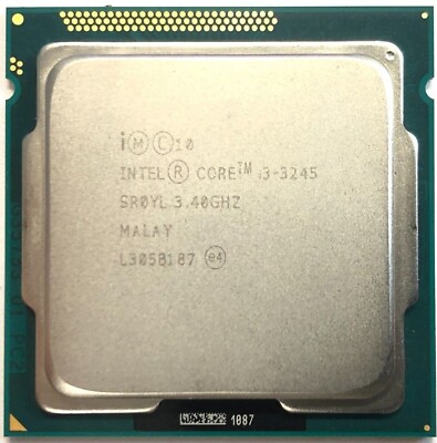 Intel Core i3 - 3245 CPU Prozessor 3,40 GHz LGA1155 i3-3245 