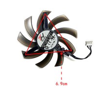 Panel W/ Fan for GAINWARD RTX2060 GTX1660 1660S 1660ti Pegasus Graphics Card