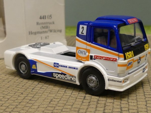 1/87 Wiking Mb Renntruck Hegmann #2 441 05 B-image