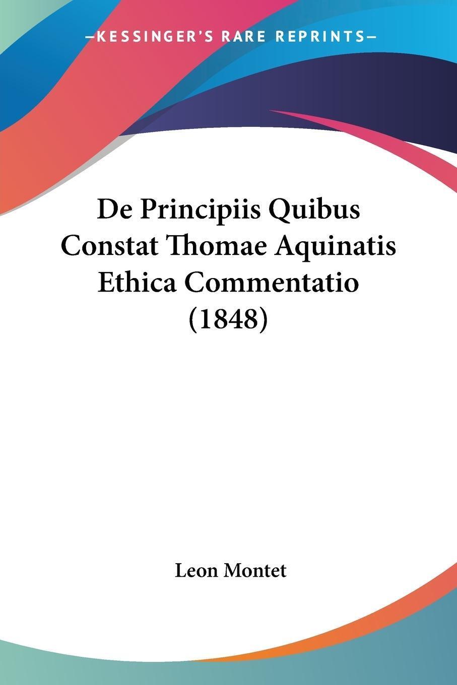 Thumbnail - De Principiis Quibus Constat Thomae Aquinatis Ethica Commentatio