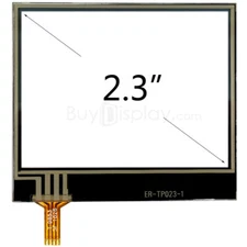 Factory Outlet 2.3" inch Resistive Touch Panel Screen with Soldering FPC