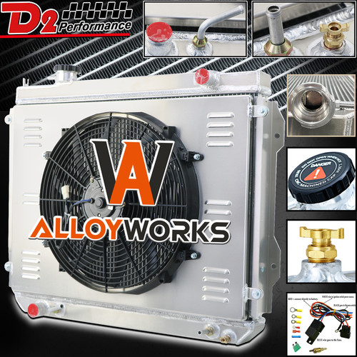 4 Row Radiator Shroud Fan Relay For 1995-2004 Toyota Tacoma 2.4L 2.7L L4 3.4L V6 - Picture 2 of 10