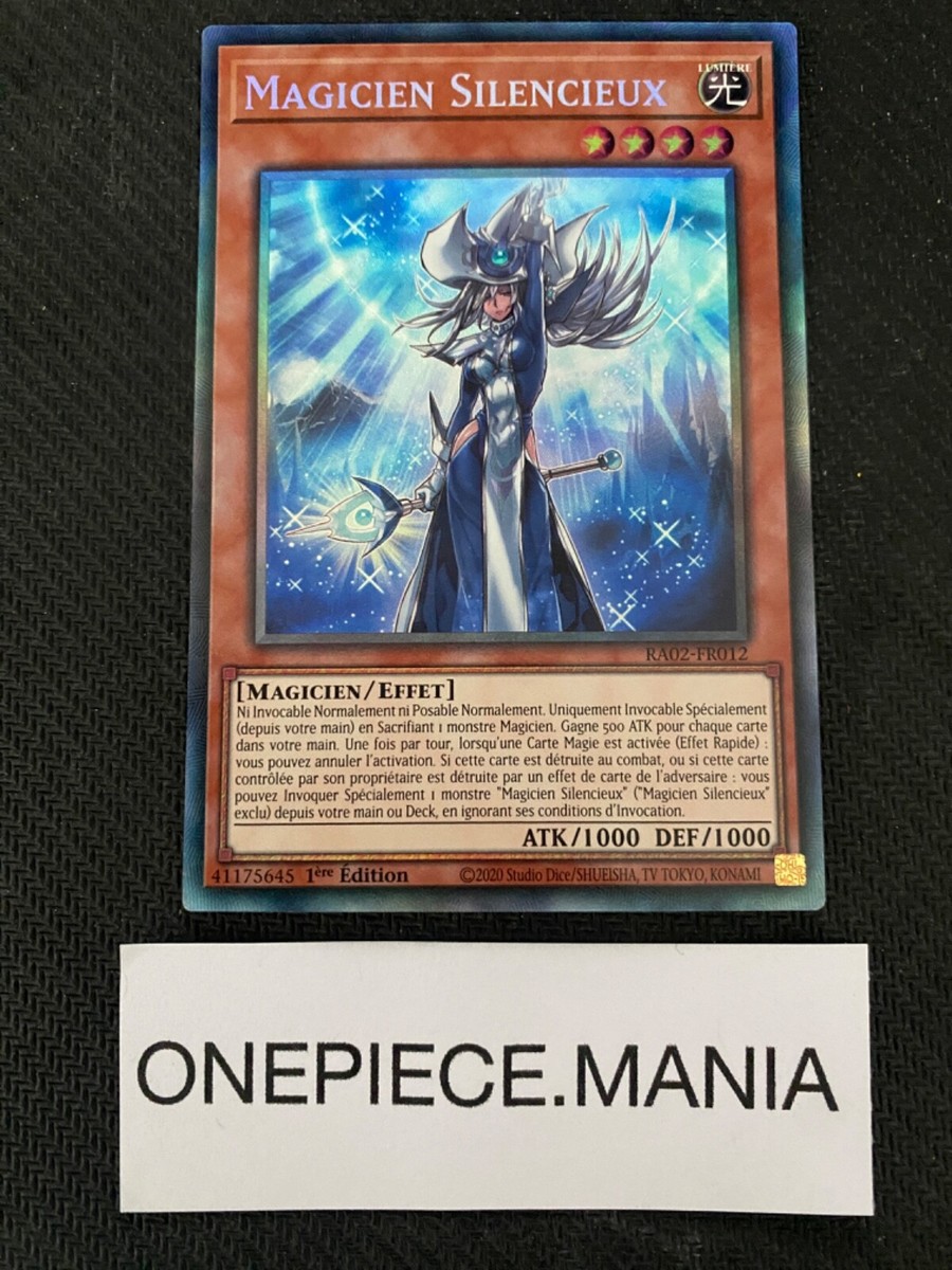 Yu-Gi-Oh! Card Silent Magician RA02-FR012 1st Collector Rare