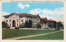 Pittsburgh Carnegie Institute of Technology Mellon University Vtg Postcard H22