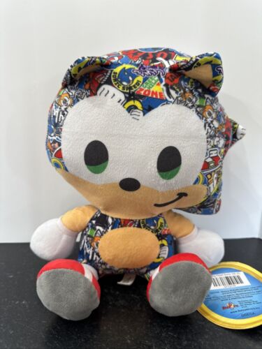 Sonic The Hedgehog 9 Inch Toy Factory “Sticker Bomb” Plush - Picture 1 of 7