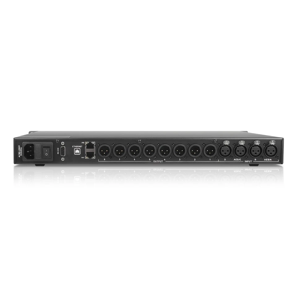 Sound Town MODE Audio 4x8 FIR DSP, Speaker System Processor,Dante