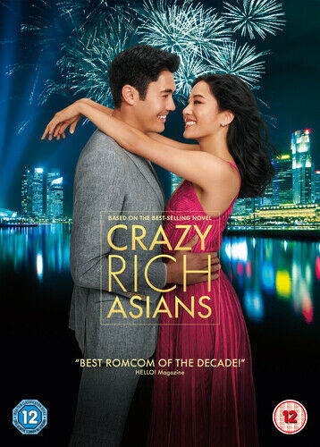 CRAZY RICH ASIANS CONSTANCE WU GEMMA CHAN KEN JEONG WARNER UK 2018 DVD NEW