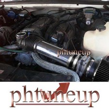 Black 1994-1996 Cadillac Fleetwood 4.3 4.3l 5.7 5.7l Air Intake Kit Filter